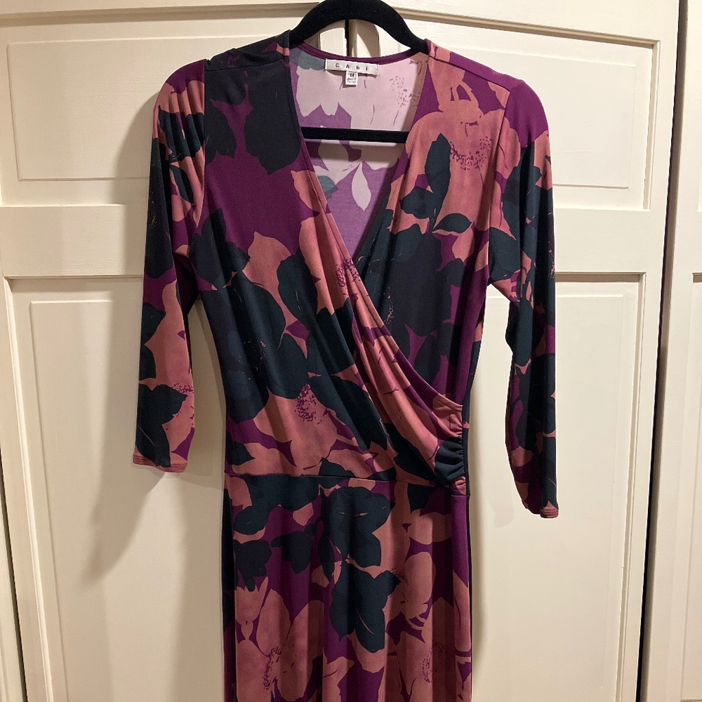 Faux Wrap Dress for Fall